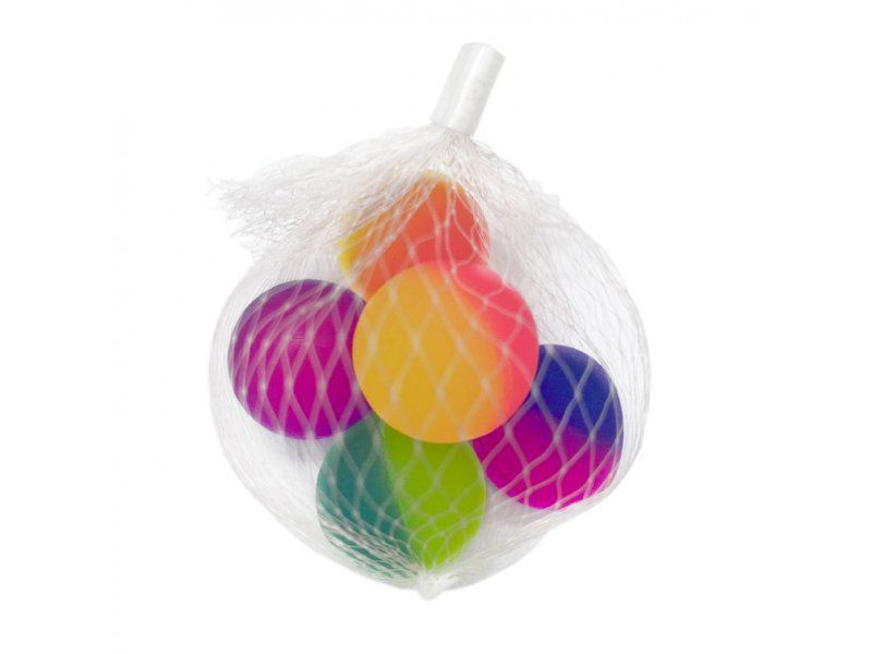 Мячики-попрыгунчики "Цветной лед" (набор 5 шт) #1