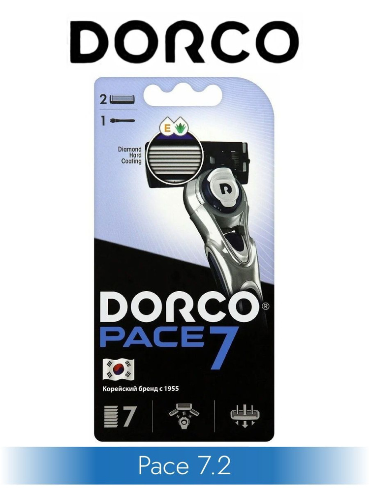 DORCO Pace 7 Станок для бритья + 2 сменные кассеты #1