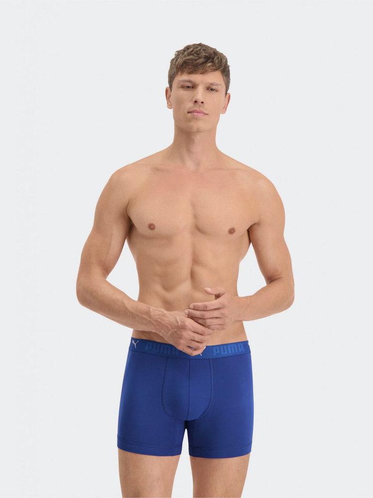 Комплект трусов PUMA Sport Cotton Boxer 2P, 2 шт #1