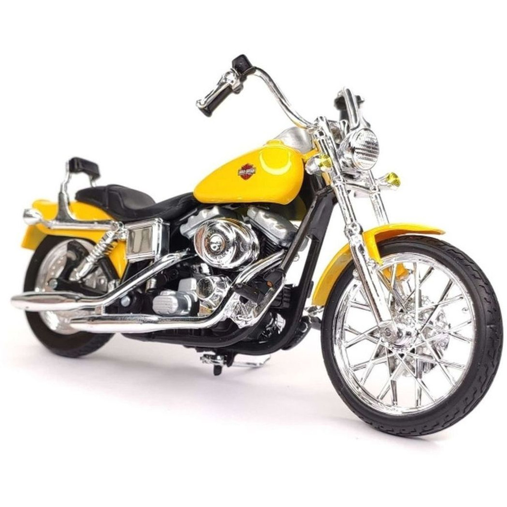 Мотоцикл игрушечный Maisto Harley Davidson FXDWG Dyna Wide Glide #1