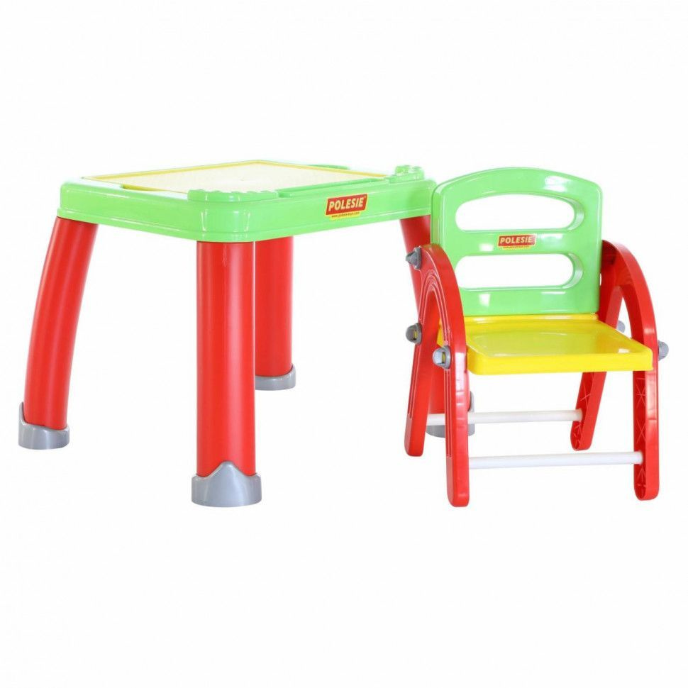 Детский стол и стул, набор дошкольника №2 Полесье #1