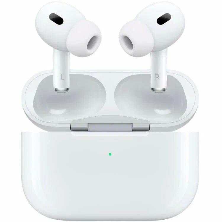 Apple Наушники беспроводные с микрофоном Apple AirPods Pro 2, Bluetooth, USB Type-C, белый  #1