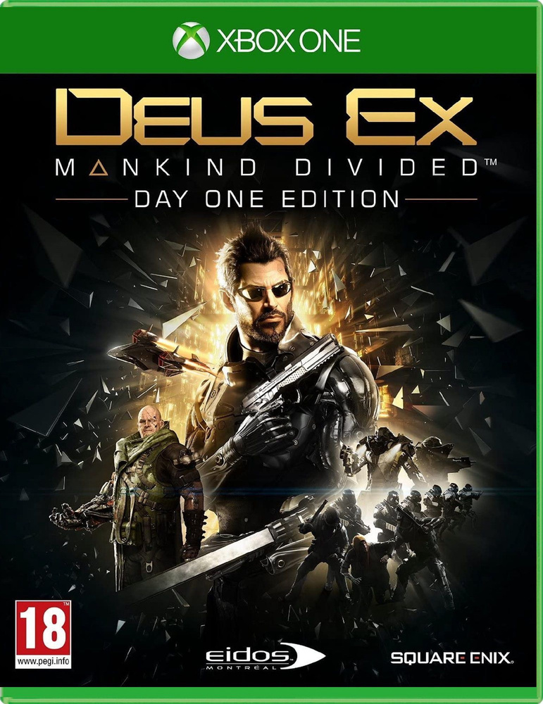 Игра Deus Ex: Mankind Divided. Day One Edition (Xbox One, Xbox Series, Русская версия)  #1