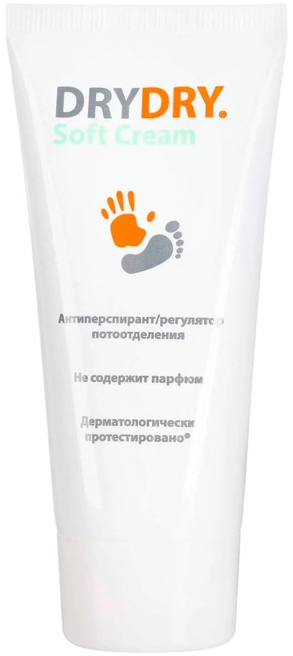 Антиперспирант-крем для тела Dry Dry Soft Cream Регулятор потоотделения 50мл х1шт  #1