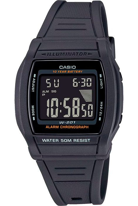 Часы наручные Casio W-201-1B #1
