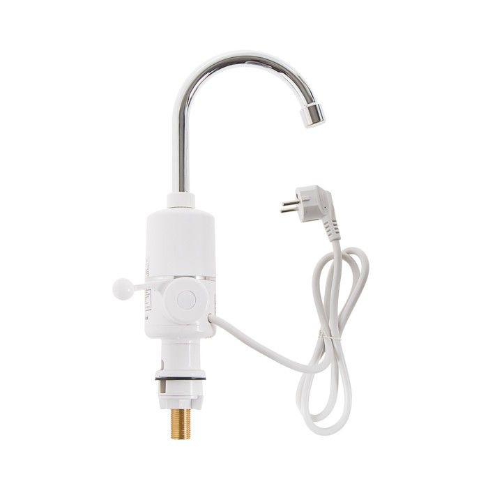 Кран-водонагреватель Luazon Home LHT-01, проточный, 3 кВт, 220 В, белый  #1