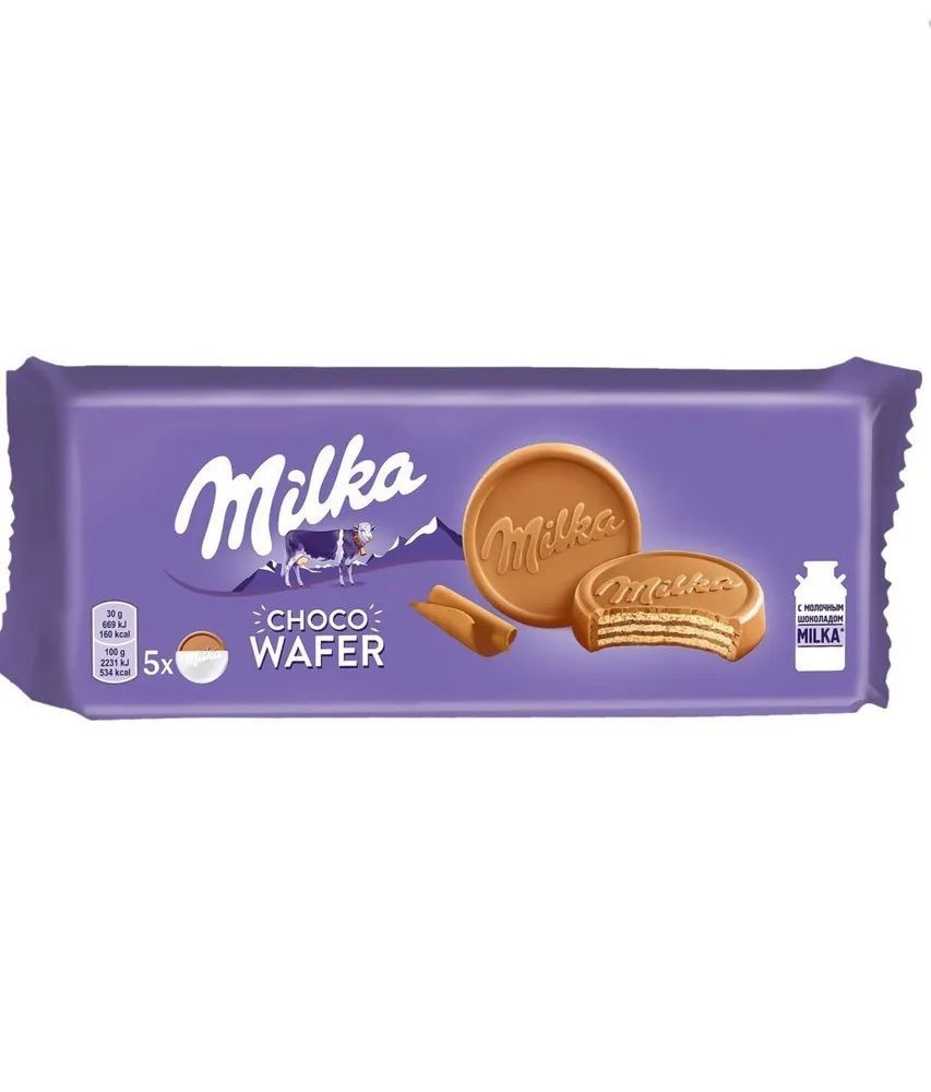 Шоколадные Вафли Milka Choco Waffer, 1 шт по 150г #1