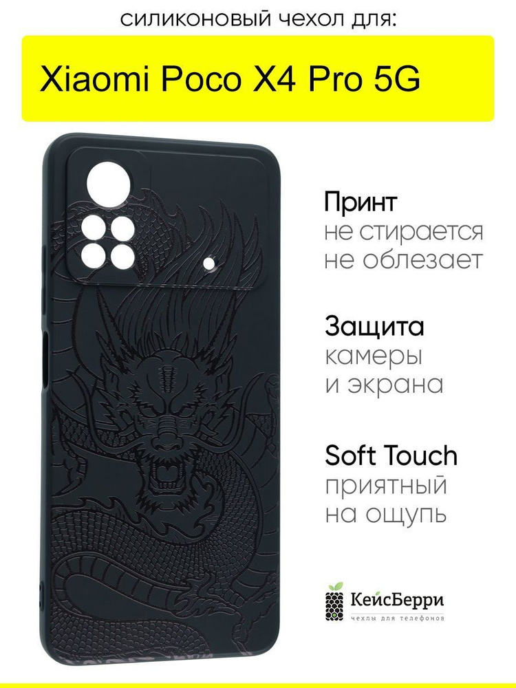Чехол для Xiaomi Poco X4 Pro 5G, серия Soft #1