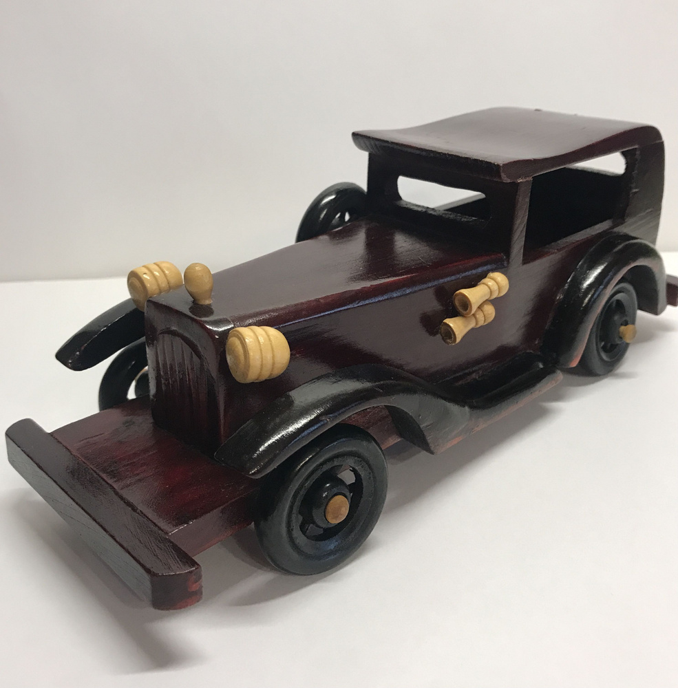 ВИНТАЖНАЯ Коллекционная Модель РЕТРО-АВТОМОБИЛЯ (Дерево) - купить по ...