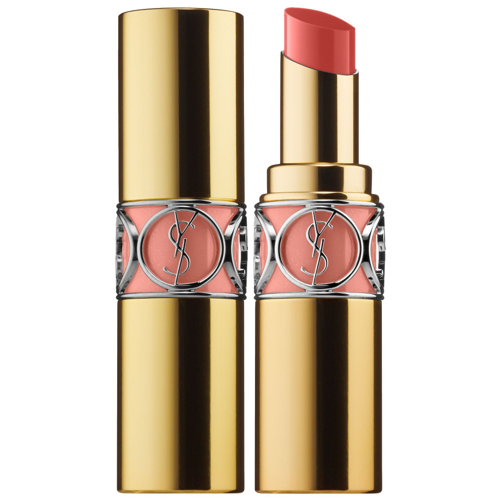 Yves Saint Laurent бальзам помада Rouge Volupte Shine Lipstick Balm #1