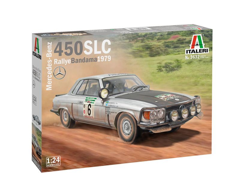 Автомобиль Mercedes-Benz 450SLC Rallye Bandama 1979 #1