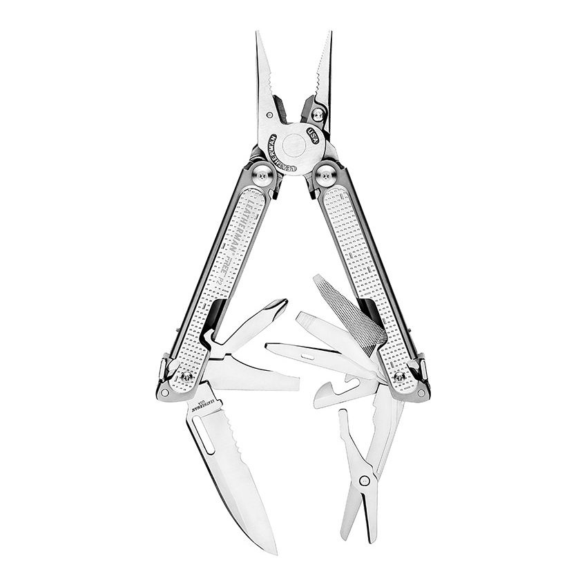 Тактический мультитул Leatherman Free P2, 19 функций, нейлоновый чехол 832638  #1