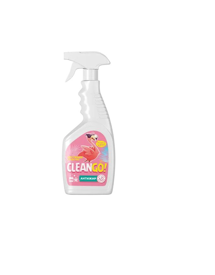 Антижир для кухни чистящее средство с триггером спрей 500 мл CleanGo  #1