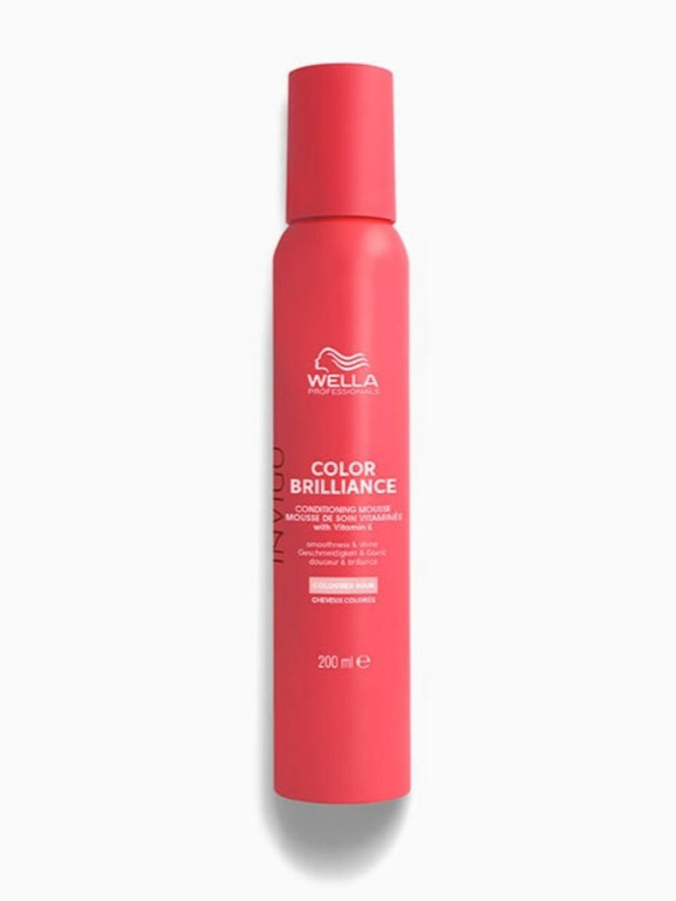 Wella INVIGO Color Brilliance Mousse - Кондиционирующий мусс с витамином Е 200 мл  #1