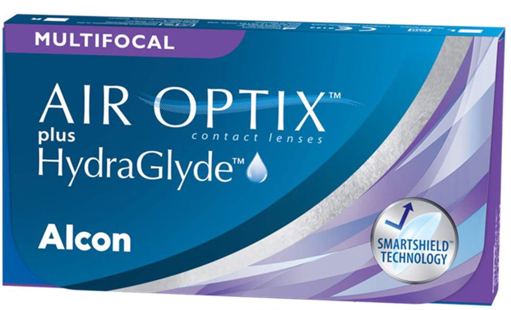 Мультифокальные контактные линзы Alcon Air optix HydraGlyde Multifocal ...