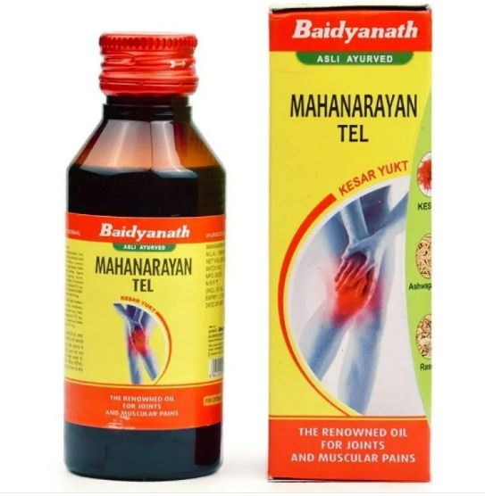 Масло от боли в мышцах маханараян (Mahanarayan Oil) 100 мл #1