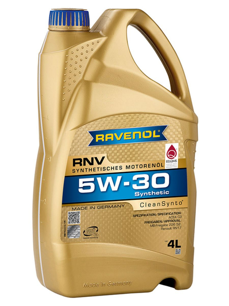 RAVENOL Масло моторное, Синтетическое, 4 л #1