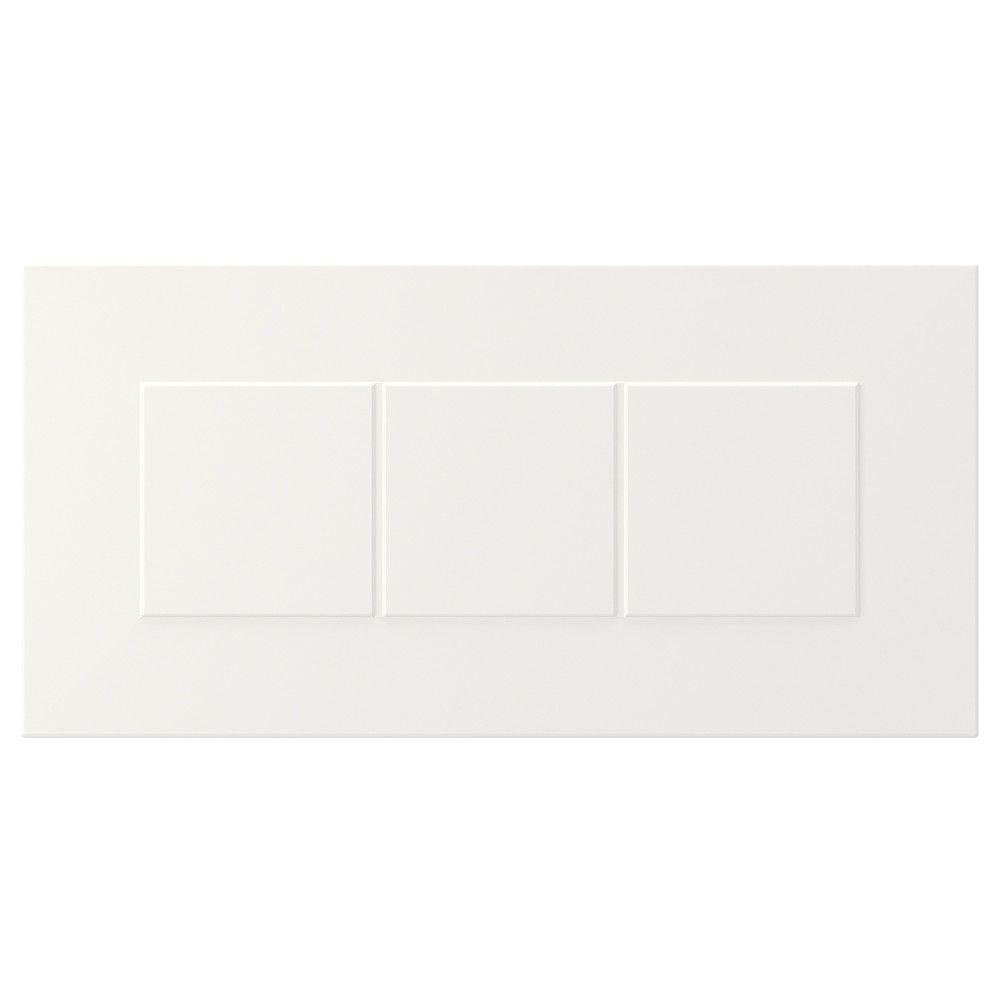 Фронтальная панель ящика, белый 40x20 см IKEA STENSUND 004.514.17 #1