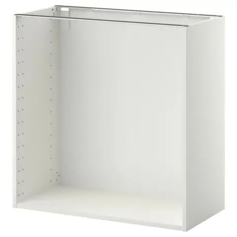 Каркас напольного шкафа, белый 80x37x80 см IKEA METOD 503.679.87 #1
