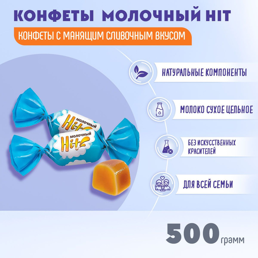 Конфеты Река молока неглазированные 500 грамм КДВ - купить с доставкой по  выгодным ценам в интернет-магазине OZON (651743628)