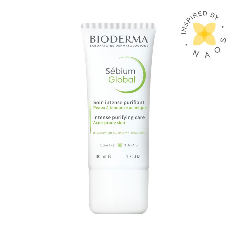 Bioderma Sebium Global крем для жирной и проблемной кожи склонной к акне, 30 мл  #1