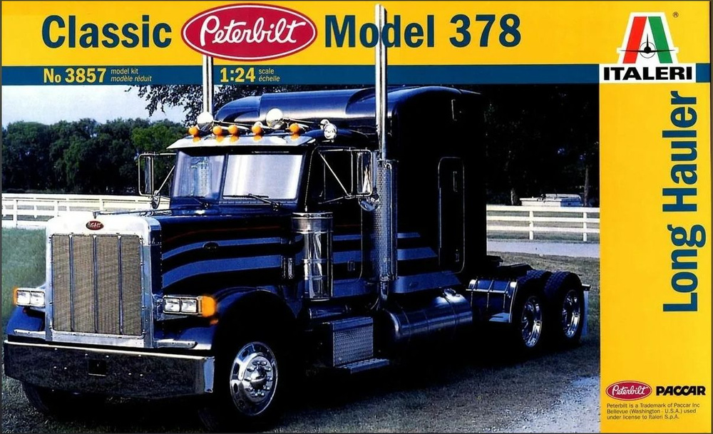 Italeri 3857 Сборная модель CLASSIC PETERBILT 378 "Long Hauler" 1:24 #1