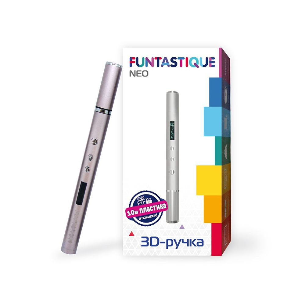"FUNTASTIQUE" 3D-ручка "NEO" Розовое золото FPN02P #1