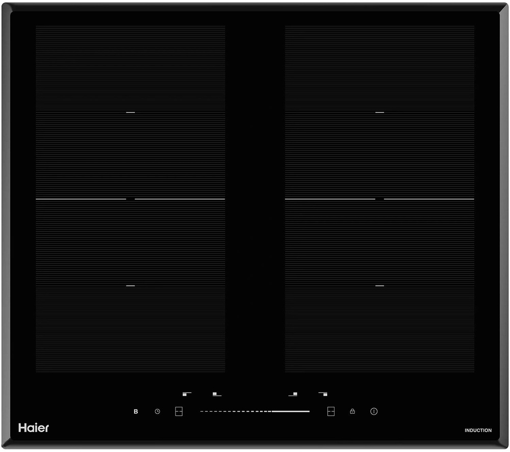 Индукционная варочная панель Haier HHK-Y64TJVB, встраиваемая, черный  #1