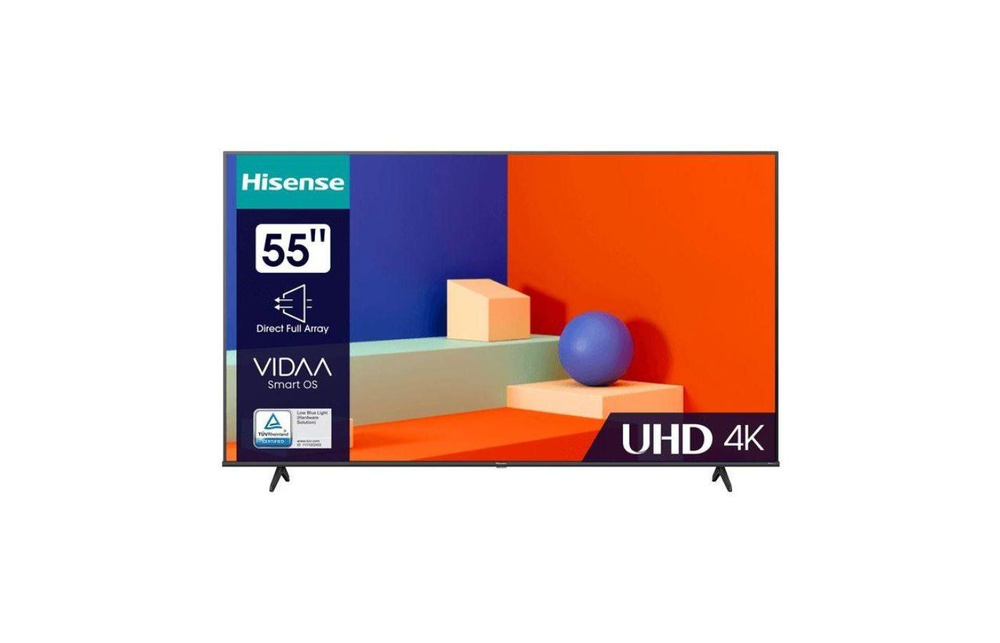 Hisense Телевизор 55A6K (ИМП) 55" 4K UHD, черный #1