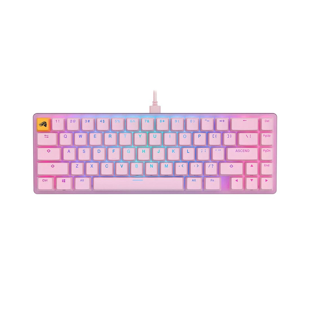 Glorious Клавиатура Glorious GMMK2 Compact Pink (GLO-GMMK2-65-FOX-P), розовый #1