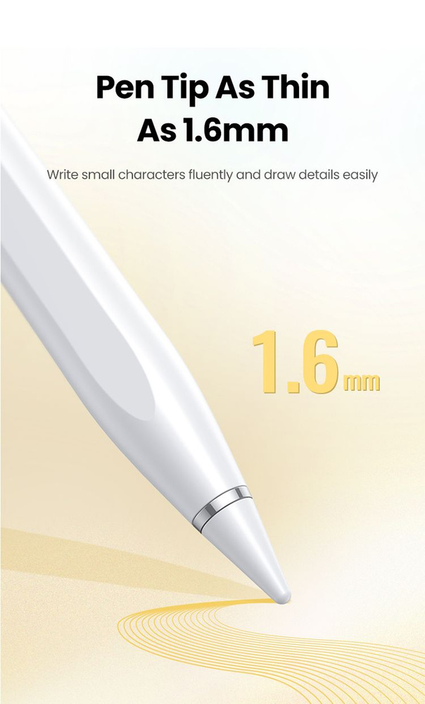 Стилус UGREEN LP653 (15910) Smart Stylus Pen for iPad. Цвет белый купить с доставкой по