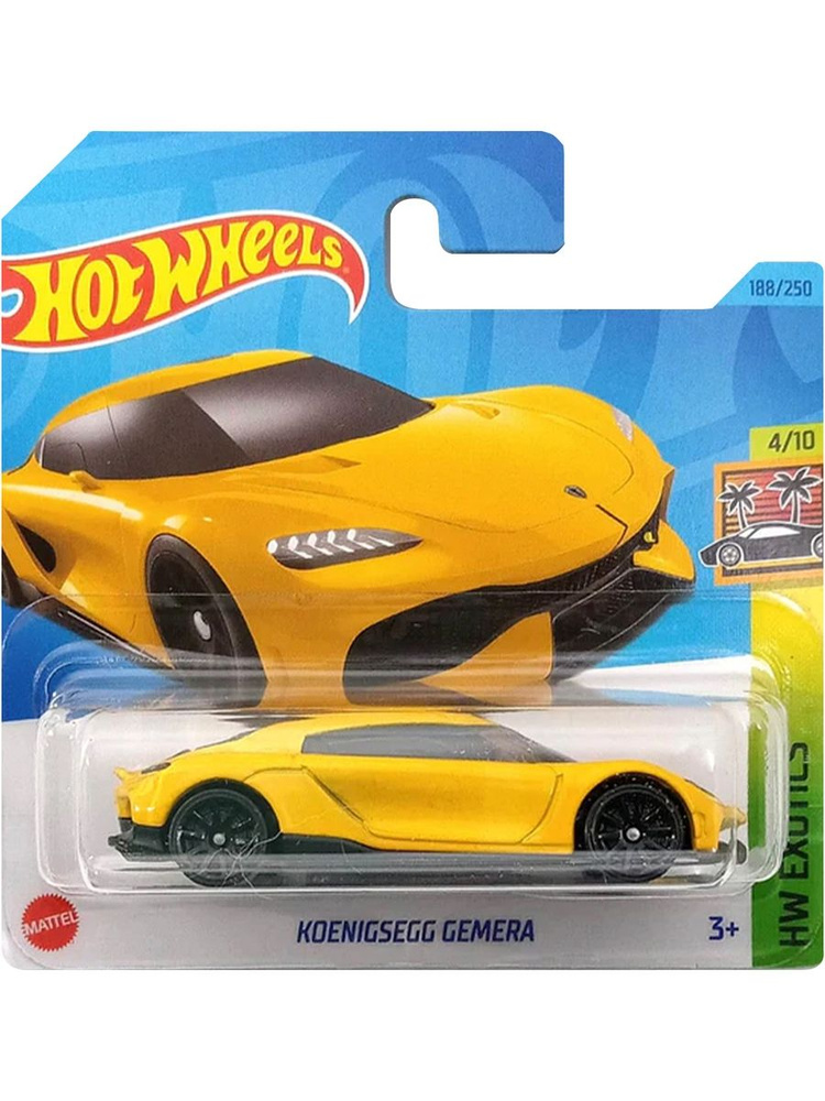 Машинка Hot Wheels Базовой коллекции Koenigsegg Gemera 188/250 (5785 HKH95) mainline 2023  #1