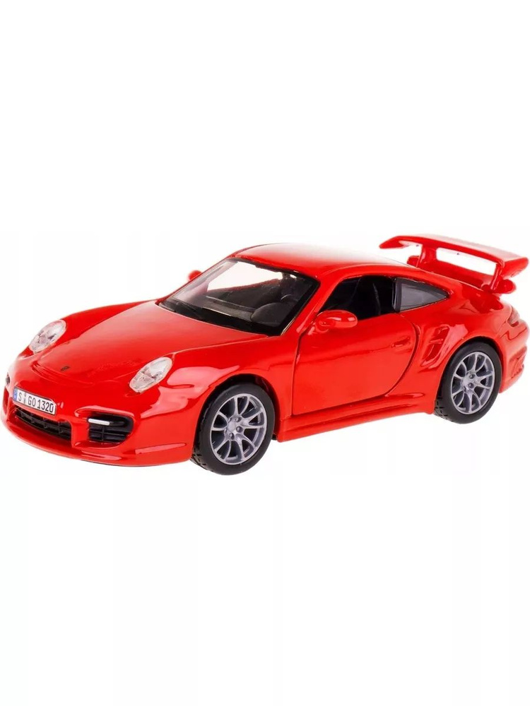 Коллекционная машинка Bburago металлическая Porsche 911 GT2 #1