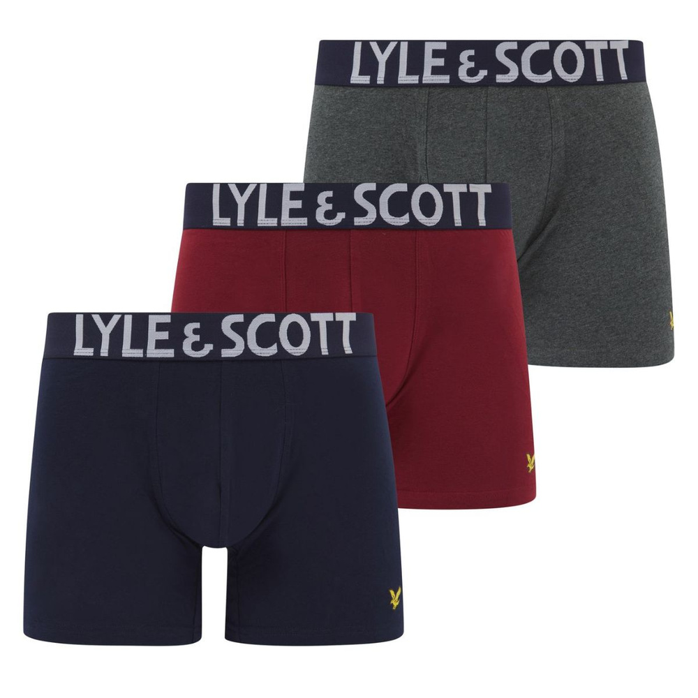 Комплект трусов транки Lyle & Scott, 3 шт #1