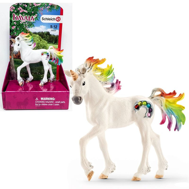 SCHLEICH 70525 Фигурка Радужный единорог жеребенок #1