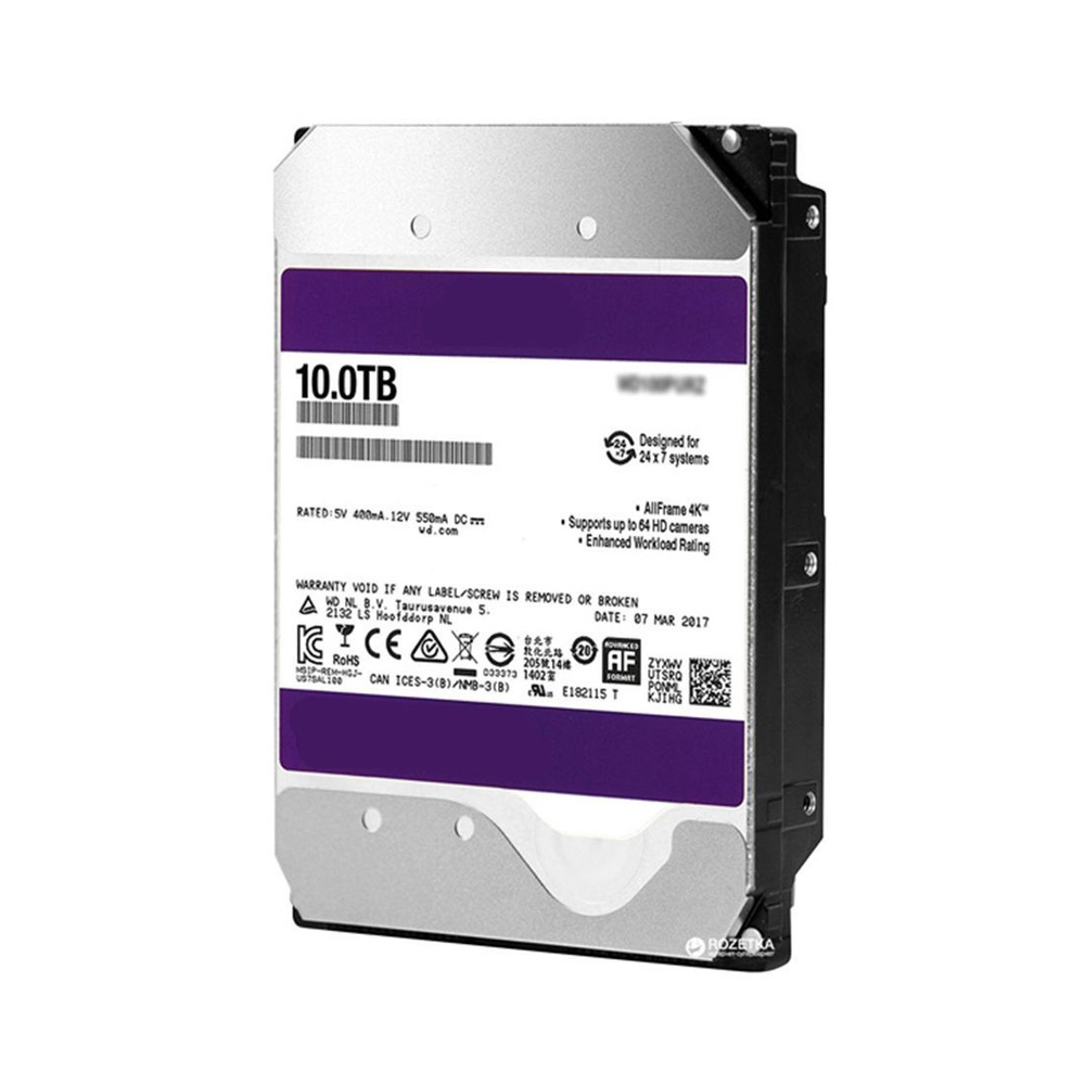 Western Digital 10 ТБ Внутренний жесткий диск WD102EJRX (WD102EJRX HDD 10Tb)  #1