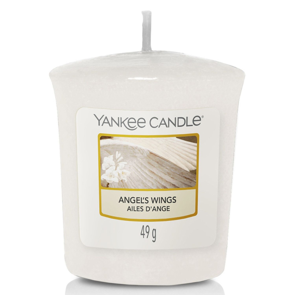 Yankee Candle Свеча ароматическая "Крылья ангела", 6 см х 6 см, 1 шт  #1