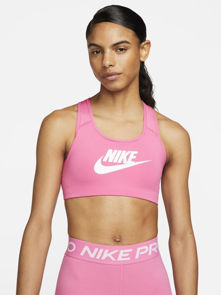 Топ-бра Nike W Nk Df Swsh Cb Futura Gx Bra #1