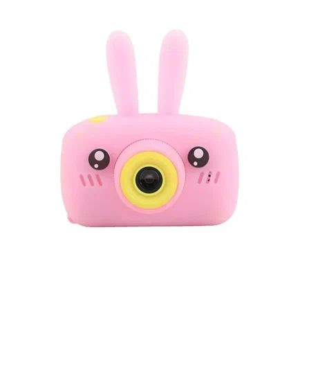 Детский фотоаппарат Зайчик розовый #1