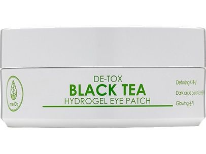 Патчи с экстрактом черного чая MEDB De-toxing Black Tea Hydrogel Eye Patches  #1