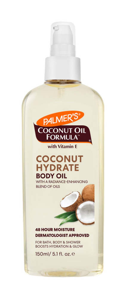 Увлажняющее кокосовое масло для тела / Palmers Coconut Oil Formula Coconut Oil Body Oil  #1