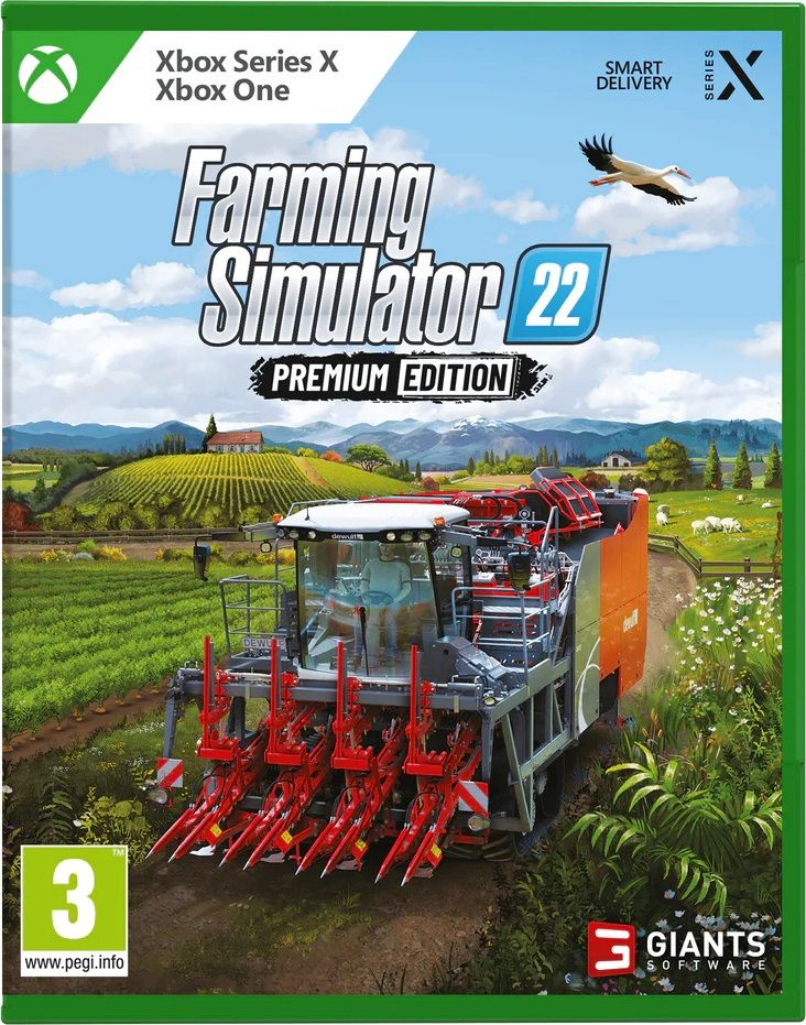 Игра Farming Simulator 22. Premium Edition (Xbox One, Xbox Series, Русские субтитры)  #1