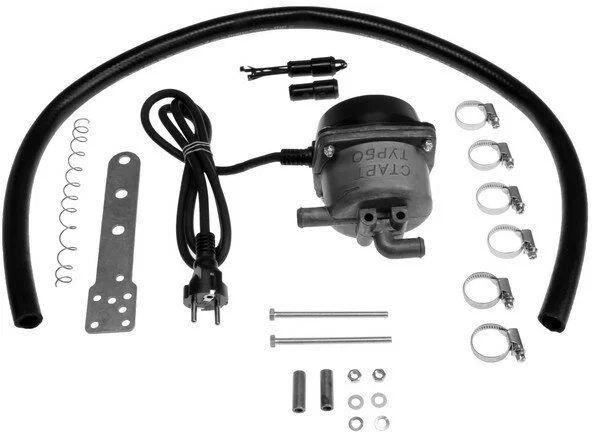 Предпусковой подогреватель двигателя "Старт Турбо 1" 2 кВт с помпой ...