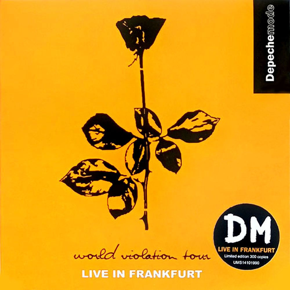 DEPECHE MODE World Violation Tour: Live in Frankfurt 1990 2CD set (компакт диск) #1