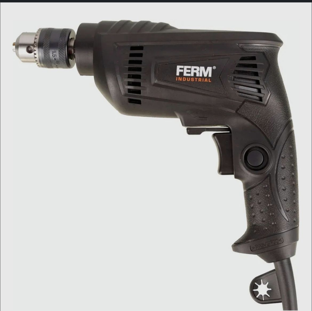 Дрель безударная FERM Industrial PDM1048P 450 Вт 3300 об/мин 450 Вт ...