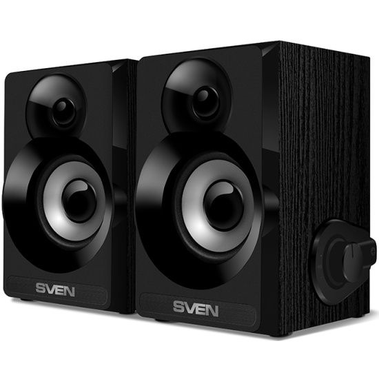 Колонки 2.0 Sven SPS-517 чёрный (6W, питание USB) (SV-016180) #1