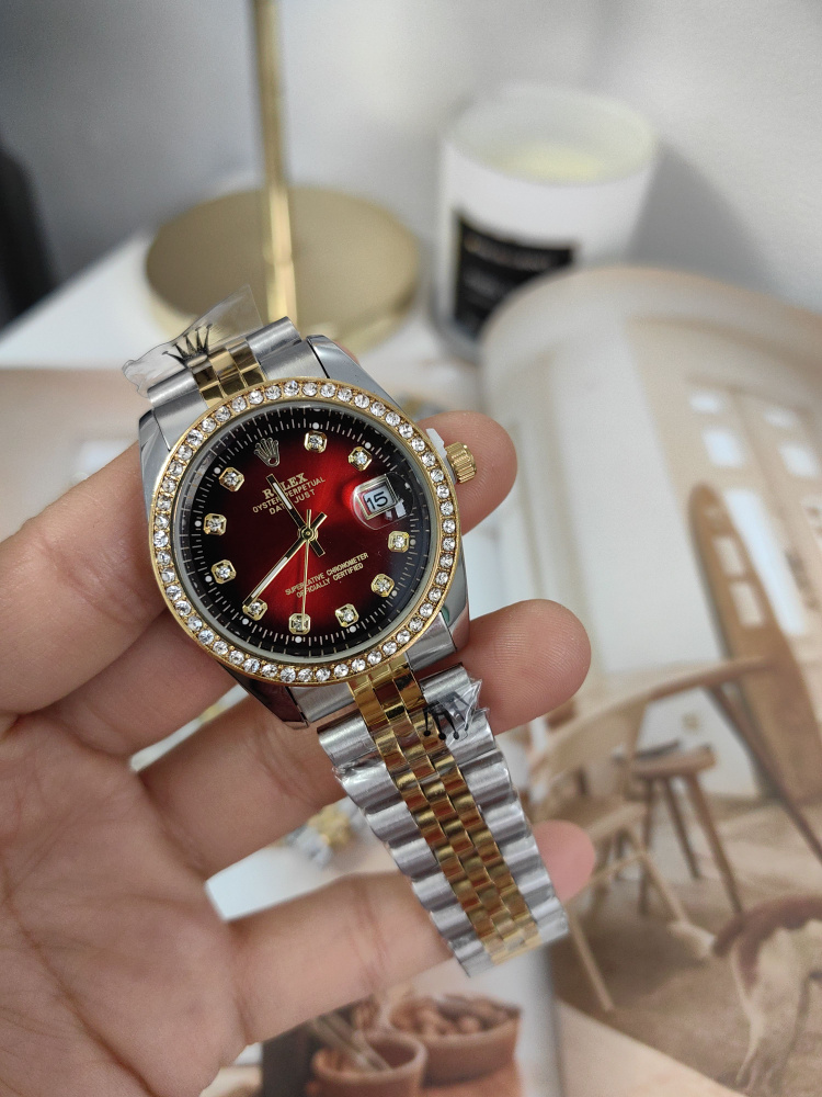 Женские кварцевые часы ROLEX.качество LUX #1