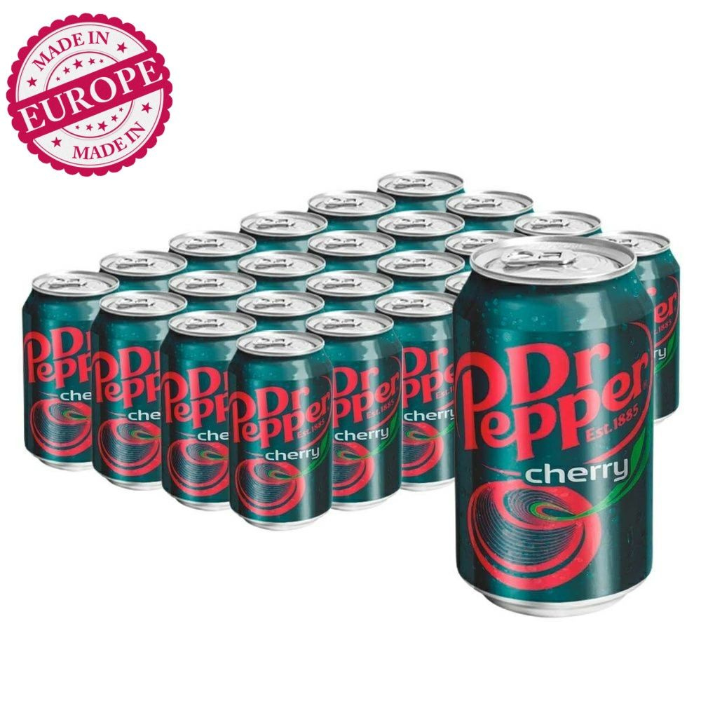 Dr.Pepper cherry / Польша , 24шт. х 0,33л #1