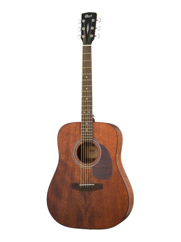 Cort Акустическая гитара EARTH60_натуральный, открытые поры 6-струнная, корпус Красное дерево 41"  #1