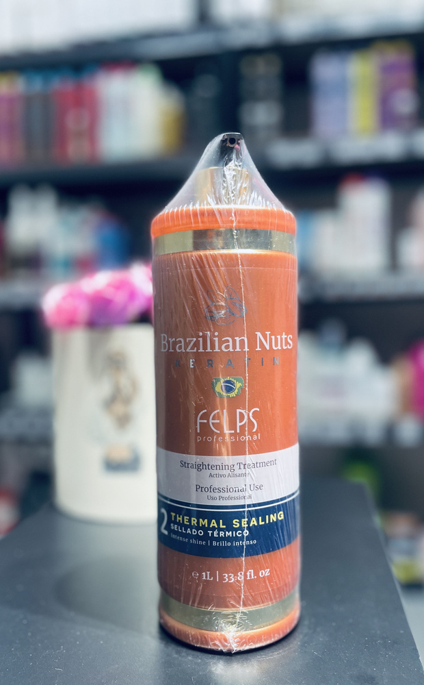 FELPS BRAZILIAN NUTS кератин для выпрямления волос 1000ml #1